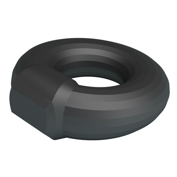 Ерекційне кільце Crazy Bull №2 - Kayke super soft silicone, BI-210360 Sex Aura | Зображення 3
