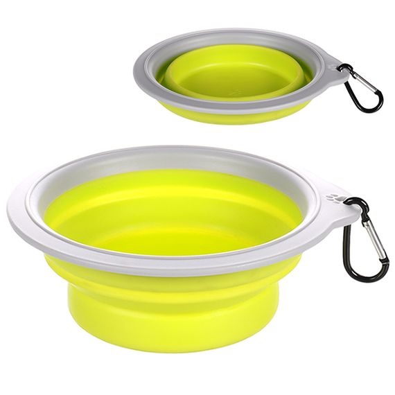 Миска складана з карабіном Flamingo Travel Bowl Bubo, 625 мл