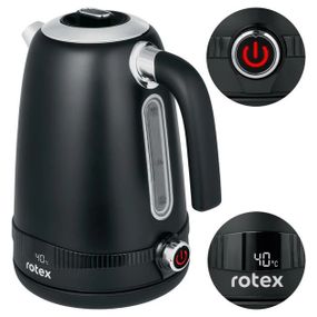 Електрочайник Rotex Smart RKT79-B 1.7 л чорний