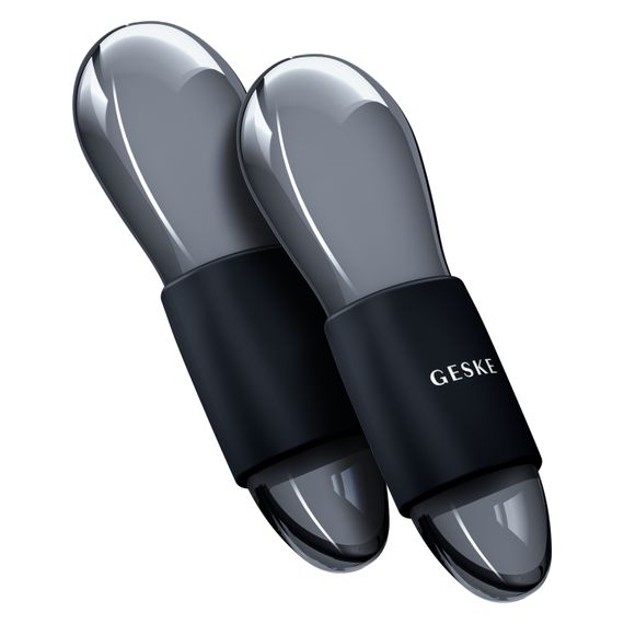 Подвійний масажер для очей GESKE Cool&Warm Duo Eye Massager 7в1 starlight, Чорний | Зображення 5