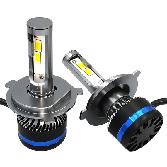 Комплект світлодіодних ламп HeadLight RT19 H4 (P43t) 55W 9-32V 6000K 8000Lm CSP 12/24V | Зображення 1