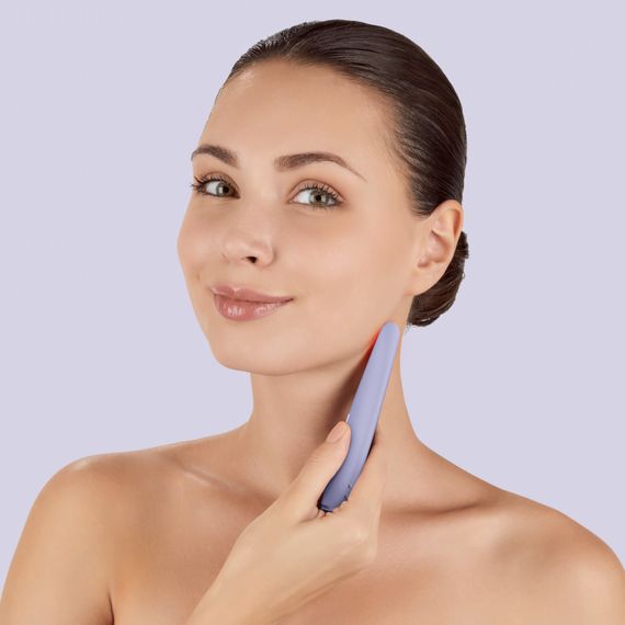 Пристрій для зміцнення і тонізації шкіри обличчя GESKE Skin Firming Wand 7в1 purple | Зображення 3