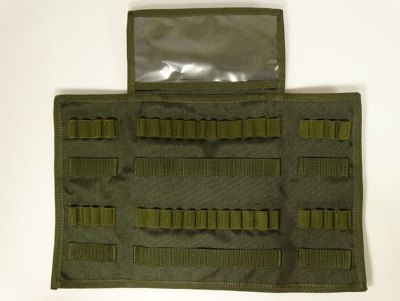 Підсумок патронташ для 338 LM, 338 NM, 300 NM, 300 WM, 3006 на 40 набоїв перенесення та зберігання олива