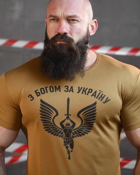 Тактична футболка потоотводящая SABUR DAVID КАЙОТ ЛГ7548 | Зображення 3