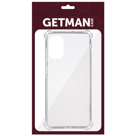 TPU чохол GETMAN Ease logo посилені кути для Samsung Galaxy S20+ Безбарвний (прозорий) | Зображення 2