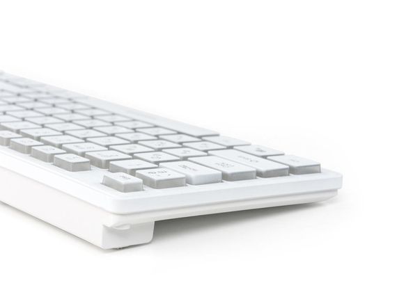 Клавіатура дротова мембранна Vinga KB410 White USB | Зображення 5