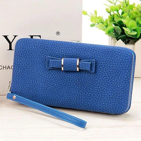 Гаманець Baellerry Pidanlu N1330, невеликі жіночі гаманці, гаманець невеликій дівчині. Колір: синій | Зображення 2