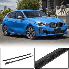 Накладки на пороги (для M-Sport, Карбон) для BMW 1 серия F40 2019-2024 гг