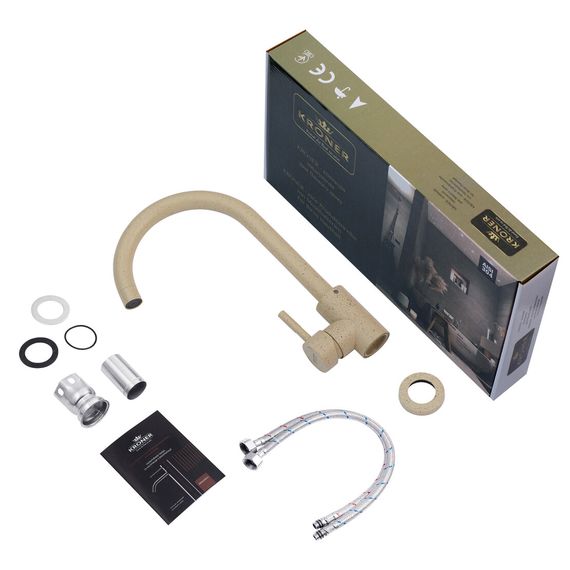 Змішувач для кухні Kroner KRM Edelstahl Klassisch - MAR035 (CV023006) | Зображення 7