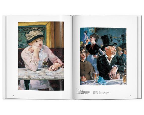 Книга з картинами художника Едуарда Мане Manet. Gilles Néret, Taschen книги про мистецтво англійською | Зображення 5