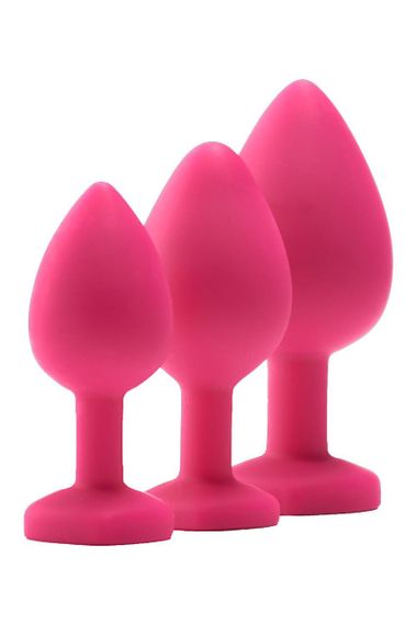 Набір анальних пробок Dream Toys FLIRTS PINK Sex Aura | Зображення 6