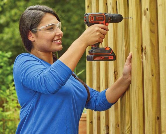 Дрель-шуруповерт аккумуляторная BLACK+DECKER BDCDC18KB | Зображення 5