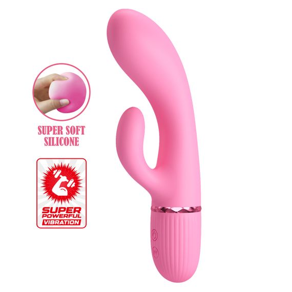 Вібратор - Pretty Love Marski Vibrator Pink Sex Aura | Зображення 1
