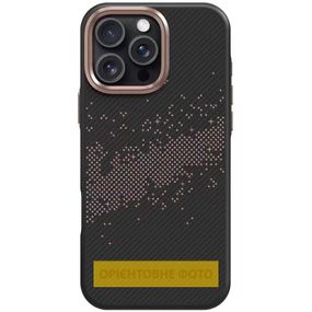 TPU чохол Monzo Magnetic Fit для Apple iPhone 16 (6.1") Titanium gold