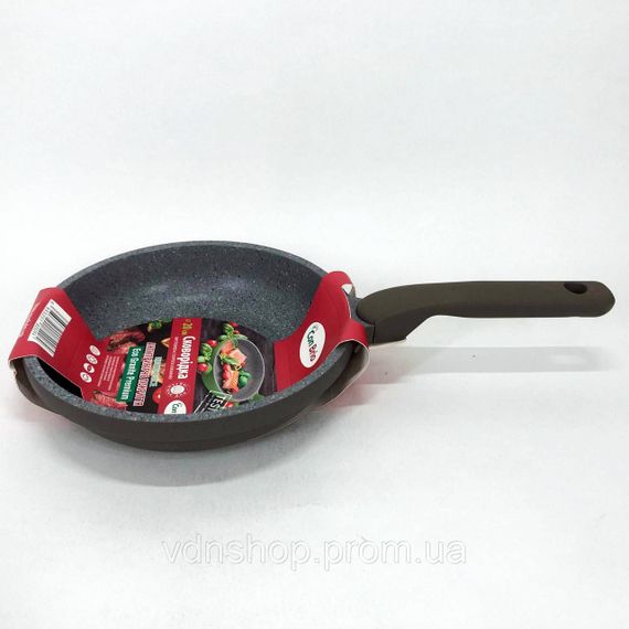 Довговічні сковорідки Con Brio CB-2026 20 см, Сковорода з антипригарним покриттям TK-74 | Зображення 9