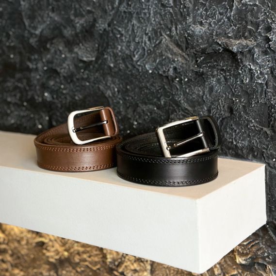 Мужской кожаный ремень | Зображення 1