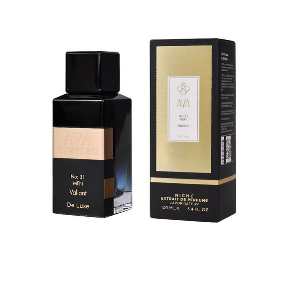 Нішевий парфумерний екстракт для чоловіків AVA-De Luxe Valiant  NICHE PERFUME 100 ml AD-31