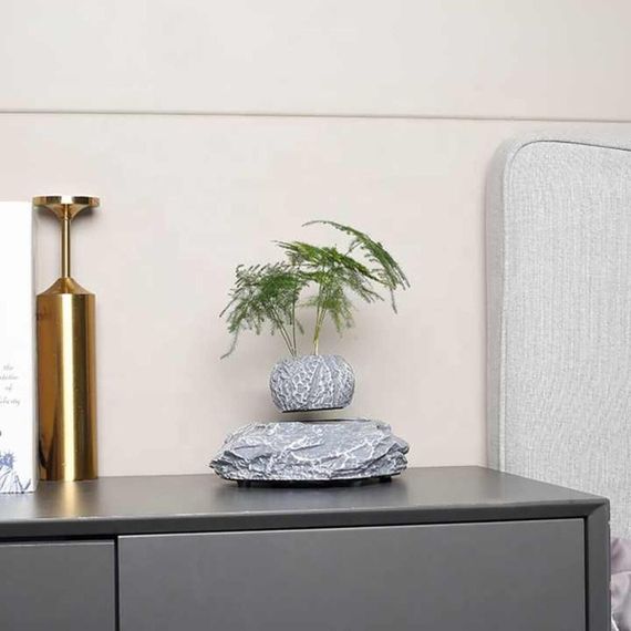 Магнітний левітаційний горщик для рослин HCNT Magnetic Levitating Pot M5B-P Grey | Зображення 2