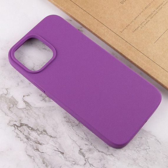 Чохол Silicone Case Full Protective (AA) NO LOGO для Apple iPhone 15 Pro Max (6.7") Фіолетовий / Grape | Зображення 2