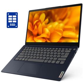 Ультрабук Lenovo IdeaPad 3 14ITL6 / 14" (1920x1080) IPS / Intel Pentium Gold 7505 (2 (4) ядра по 2.0 - 3.5 GHz) / 8 GB DDR4 / 256 GB SSD / Intel UHD Graphics / WebCam / Win 10 Home б/у