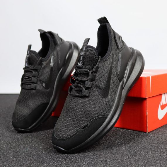 Літні кросівки Nike замш/нейлон/текстиль  колір чорний, темно сірий | Зображення 7