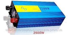 Инвертор (преобразователь напряжения) 2500 Вт чистая синусоида