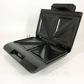 Притискна електробутербродниця MAGIO, Мультимейкер для бутербродів, Бутербродниця професійна ZO-11