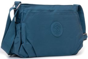 Жіноча текстильна сумка на плече Jielshi синя