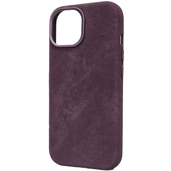 Чехол Denim with MagSafe для Apple iPhone 14 (6.1") Deep Purple | Зображення 1
