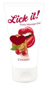 Лубрикант оральний Lick it! Cherry 50 ml sexstyle
