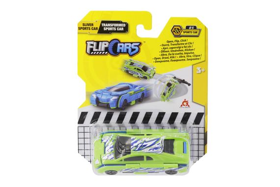 Машинка-трансформер Flip Cars 2 в 1 Спорткар осколок и Спорткар трансформер (EU463875B-05) | Зображення 5
