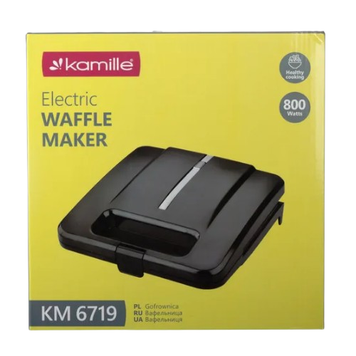 Вафельниця 800W 6719 KAMILLE | Зображення 4