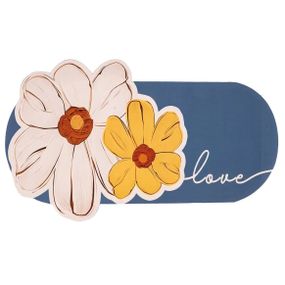 Килимок діатомітовий універсальний Flair 75*45 см, синій Yiwu HP-42-185