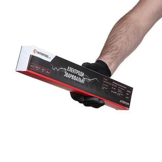 Електроди зварювальні 6013, Ø 4 мм, 350 мм, уп. 5 кг, STORM INTERTOOL EW-5040 | Зображення 3