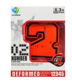 Трансформер-цифра 788-72 Y "Deformed Gogo Series", цена за 1 штуку, в коробке (6976442211196) Вид 2