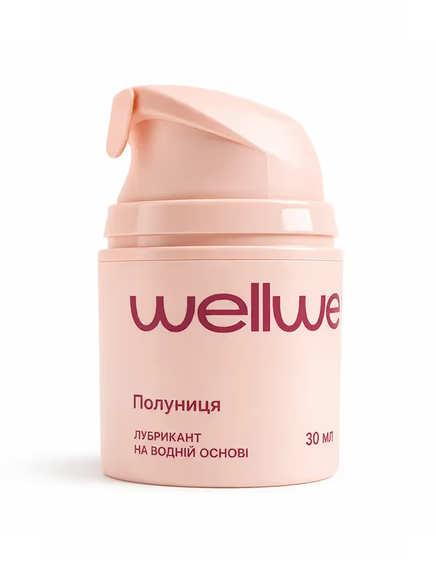 Оральный лубрикант WellWet, со вкусом клубники, 30 мл Sex Aura | Зображення 1