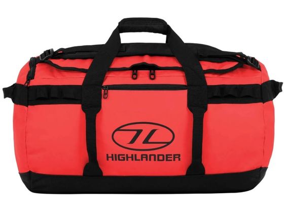 Сумка дорожня водозахисна Highlander Storm Kitbag 65L Red (DB123-RD)