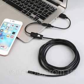 Гнучка камера ендоскоп для телефону 2, Професійний кольоровий ендоскоп автомобільний QH-14