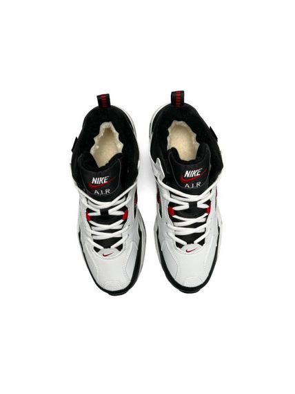 Чоловічі зимові кросівки  M2K Tekno Mid White Black Red Fur , В'єтнам 42 26,5 | Зображення 1