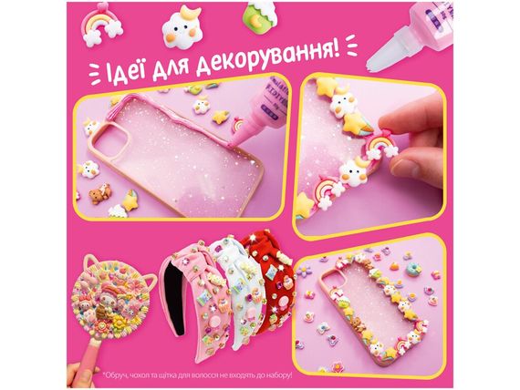 Набір для творчості Клей з кабашонами. Зірка мікс Vladi Toys VT4600-06 Різнокольоровий shop (4820234767779) | Зображення 1