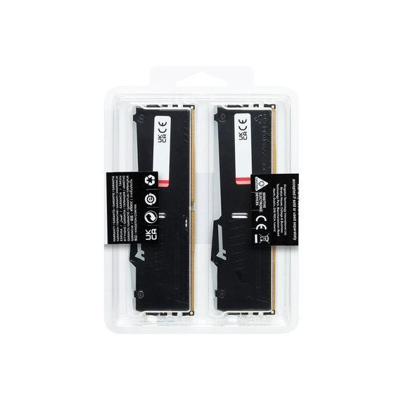 Модуль пам'яті для комп'ютера DDR5 32GB 5200 MHz Beast RGB Kingston Fury (ex.HyperX) (KF552C40BBA-32) | Зображення 6