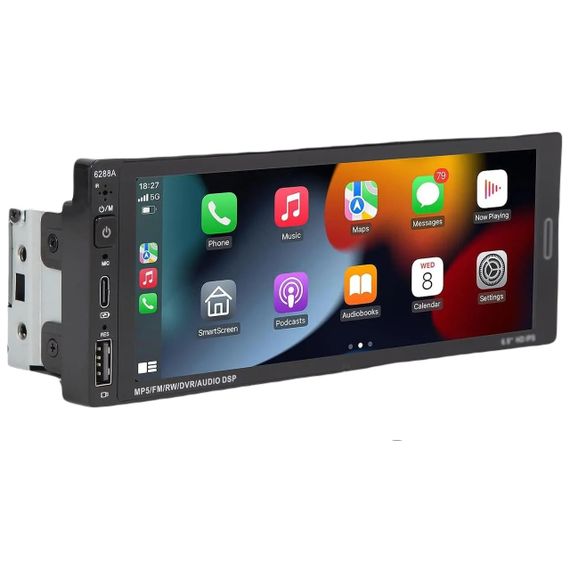 Універсальна магнітола 6.9 дюймів, Android 12 з підтримкою CarPlay, XPRO, 1DIN (42456-6288A64_3234) | Зображення 2