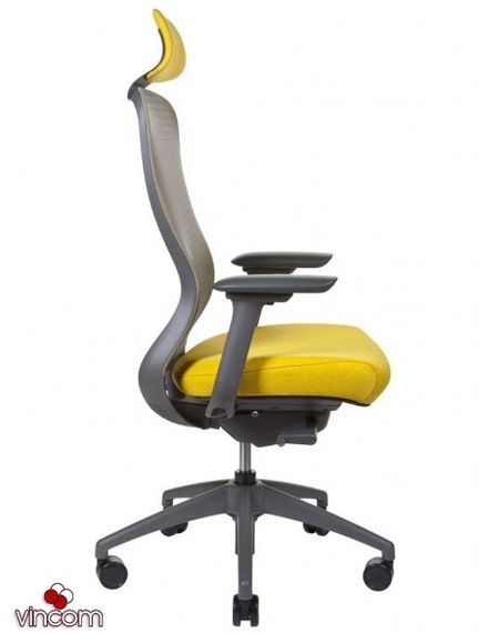КРЕСЛО KRESLALUX IN-POINT (Gray  M62002) ЭРГОНОМИЧНОЕ | Зображення 2