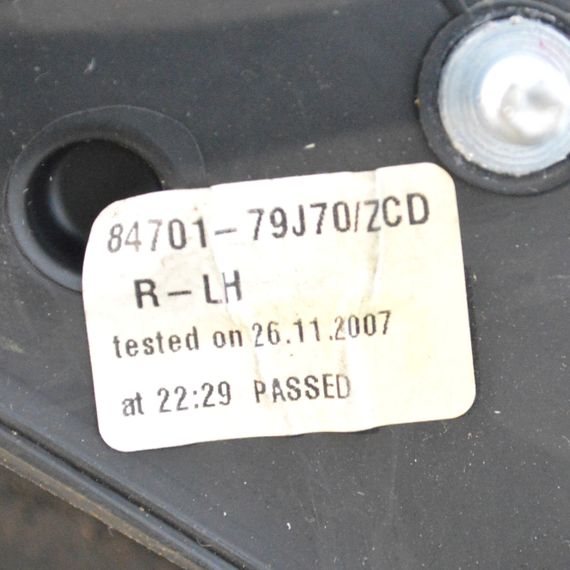 Дзеркало праве електричне 5 pin Suzuki SX4 2006-2015 Дзеркало праве електро 5 пінів Сузукі СХ4 8470179J70 | Зображення 3