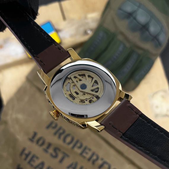 Жіночий годинник Awarder 021 Де би не була Gold-Black-Brown | Зображення 2