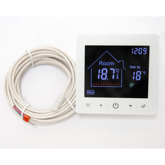 Комплект нагревательный мат Ryxon HM 200 W/m²(ø3.5 мм)+терморегулятор сWi-Fi 2 м² (400 Вт) | Зображення 6