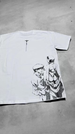 Футболка чоловіча з принтом повсякденна XL Білий