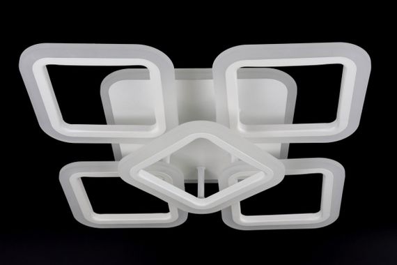 Люстра світлодіодна стельова LED світильник для квартири на стелю лед з пультом 25749 Білий 11х41х55 см.