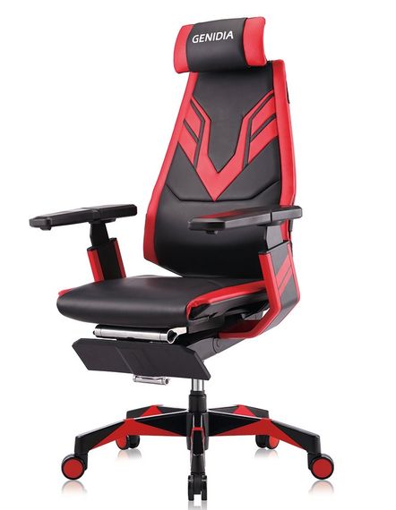 Кресло геймерское Comfort Seating GeniDia GAMING (M-GN-BB-HAL-ML-RE) эргономичное | Зображення 3