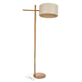 Торшер напольный на деревянной основе FLT-43 E27